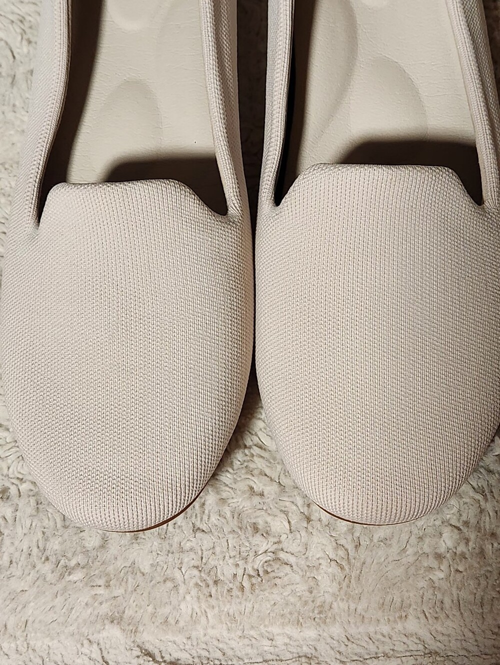 Vessi Market Flat Womens Size 11 Cream Trail Shore Waterproof Loafers EUC - Picture 6 of 12